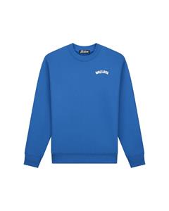 Malelions Men Graffiti Spray Sweater | Cobalt Blue