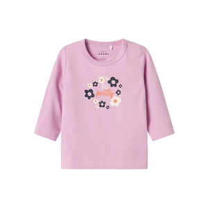 name it Shirt met lange mouwen Nbfvubie Pastel Lavendel