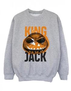 Disney Boys The Nightmare Before Christmas King Jack Sweatshirt 9-11 Years wit
