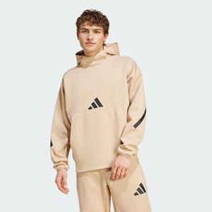 Adidas Z.n.e. Herren Kapuzenpullover - Beige - Größe: L - Poly Mesh - Foot Locker