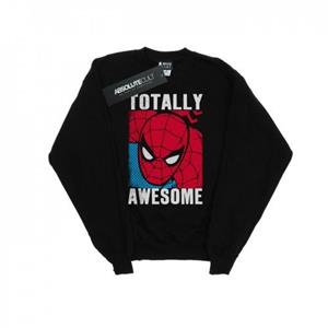 Marvel Boys Spider-Man totaal geweldig sweatshirt 12-13 wit