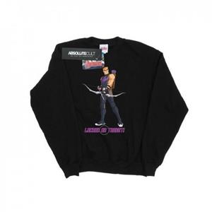 Marvel Boys Hawkeye Locked On Target-sweatshirt 12-13 grijs