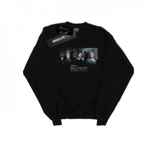 Disney Boys Maleficent Meesteres van het Kwade Karakter Poster Sweatshirt 9-11 Years wit