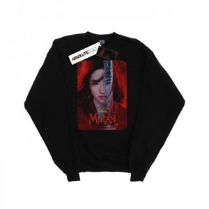 Disney Mulan Movie Poster-sweatshirt voor jongens 12-13 zwart
