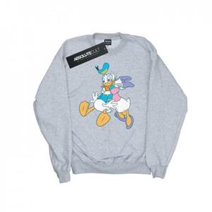 Disney jongens Donald en Daisy Duck Kiss Sweatshirt 12-13 zwart
