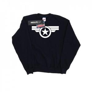 Marvel Boys Captain America Super Soldier-sweatshirt 12-13 marineblauwe kleur