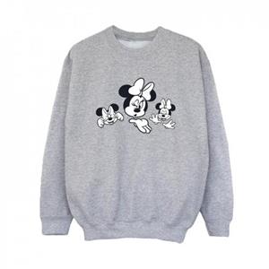 Disney jongens Minnie Mouse drie gezichten sweatshirt 9-11 Years wit