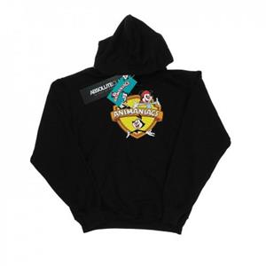 Animaniacs jongens logo Crest hoodie 9-11 Years wit