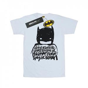 DC Comics Girls Batman Altijd jezelf katoenen T-shirt 12-13 wit