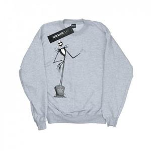 Disney Boys Nightmare Before Christmas Jack Pose Sweatshirt 12-13 grijs
