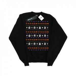 Disney Boys Nightmare Before Christmas Halloween Icons Sweatshirt 12-13 zwart