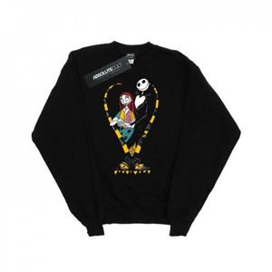 Disney Boys Nightmare Before Christmas Jack en Sally Love Sweatshirt 12-13 zwart