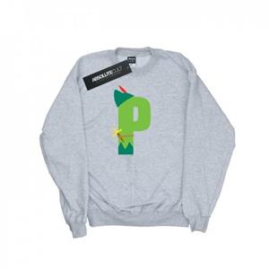 Disney jongens alfabet P is voor Peter Pan Sweatshirt 9-11 Years wit