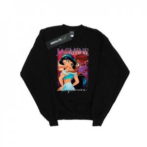 Disney jongens Aladdin prinses Jasmine montage sweatshirt 12-13 zwart
