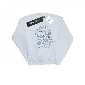 Disney jongens Aladdin prinses jasmijn sterrenbeeld Sweatshirt 12-13 wit