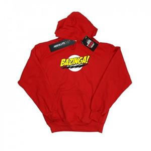 The Big Bang Theory De Big Bang Theory jongens Sheldon Bazinga hoodie 12-13 rood