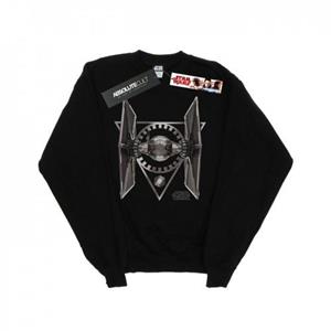 Star Wars jongens de laatste Jedi TIE Fighter Sweatshirt 12-13 zwart