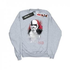 Star Wars Boys The Last Jedi Stormtrooper Brushed Sweatshirt 12-13 zwart