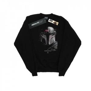 Star Wars Boys The Mandalorian Poster Sweatshirt 12-13 zwart