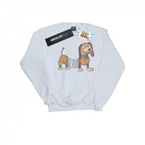 Disney Toy Story 4 Slinky Pose-sweatshirt voor jongens 12-13 wit