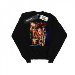 Disney Boys Toy Story 4 Woody Poster-sweatshirt 12-13 zwart