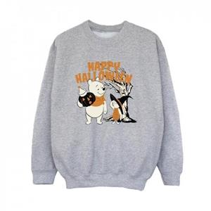 Disney jongens Winnie de Poeh en Knorretje Happy Halloween Sweatshirt 9-11 Years wit