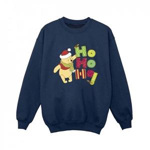 Disney jongens Winnie de Poeh Ho Ho Ho sjaal Sweatshirt 5-6 Years wit