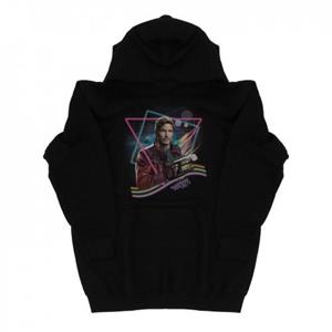 Marvel Boys Guardians of the Galaxy Neon Star Lord-hoodie 12-13 zwart