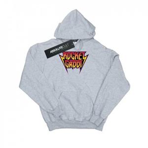 Marvel Boys Guardians Of The Galaxy Vol. 2 Rocket And Groot metalen logo-hoodie 5-6 Years wit