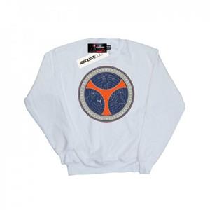 Marvel Boys Black Widow Movie Taskmaster Shield Poses Sweatshirt 12-13 wit
