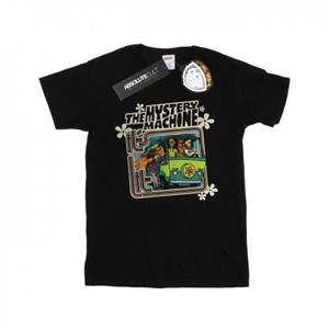 Scooby Doo Girls Mystery Machine katoenen T-shirt 12-13 zwart