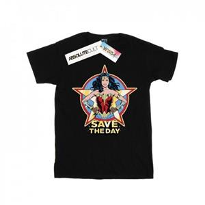 DC Comics Girls Wonder Woman 84 Star Design katoenen T-shirt 9-11 Years wit