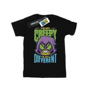 DC Comics Girls Teen Titans Go Creepy Raven katoenen T-shirt 12-13 zwart