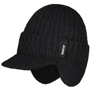 Barts Duncin Earflap Muts Heren Black