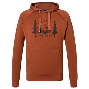 super.natural - Favourite For Rest Hoodie - Merinohoodie, rood