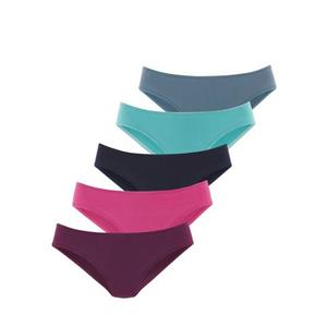 Lascana Jazzpants van katoen, met mooie opbergdoos (Set van 5)