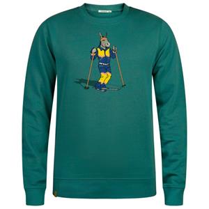 GreenBomb - Animal Donkey Ski Wild Pullover Cotton - Trui, turkoois