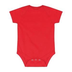 Larkwood baby essentiële romper met korte mouwen 12-18 geel