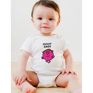 Monsieur Madame Body - ENFANT SAGE COEUR 3/6 mois wit