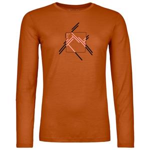 Ortovox Dames 185 Merino Mtn Cutout Longsleeve