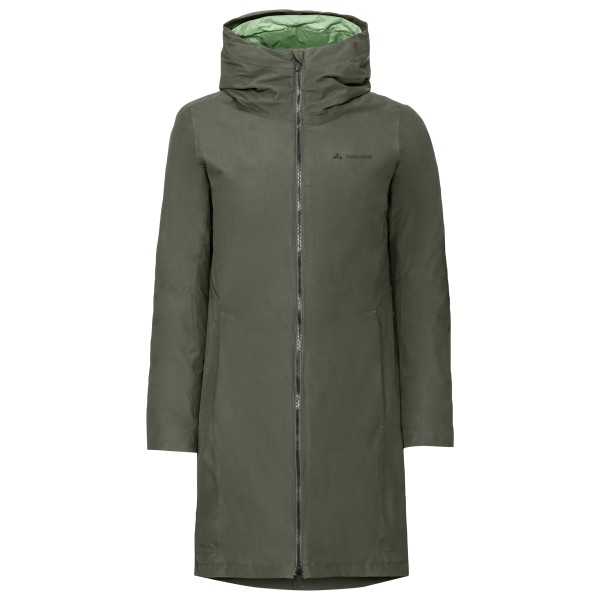 Vaude - Women's Annecy 3in1 Coat III - Lange jas, olijfgroen
