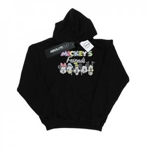 Disney Heren Mickey Mouse Friends Faded Nostalgia Hoodie 4XL zwart
