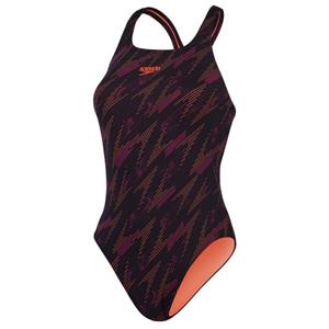 Speedo - Women's Hyperboom Allover Medalist - Badpak, zwart