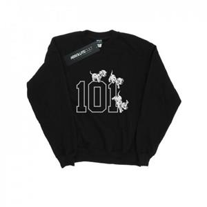 Disney Heren 101 Dalmatiërs 101 Doggies Sweatshirt L zwart