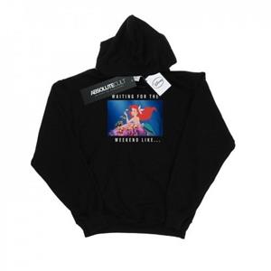 Disney Princess Heren Ariel wacht op het weekend Hoodie L wit