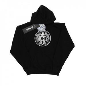 DC Comics Supergirl TV Series Deo Crest-hoodie voor heren L zwart