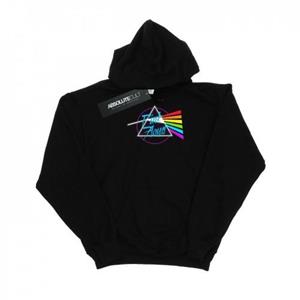 Pink Floyd meisjes neon Darkside-hoodie 12-13 zwart