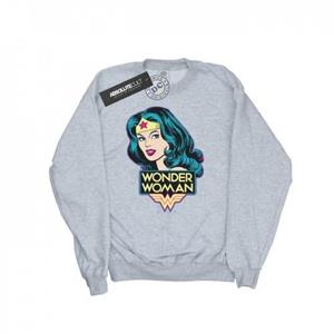 DC Comics Wonder Woman hoofdsweatshirt voor heren XL grijs