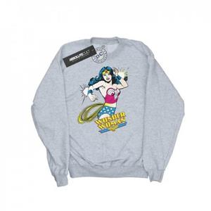 DC Comics Girls Wonder Woman Lasso-sweatshirt 12-13 zwart