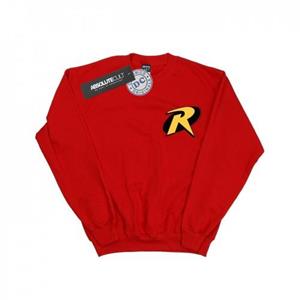 DC Comics Batman Robin-logo-sweatshirt voor meisjes 12-13 wit
